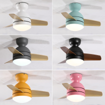 26 inch 36 inch ceiling variable frequency small ceiling fan light restaurant bedroom childrens room Nordic simple ultra-thin electric fan light