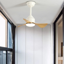 22 inch balcony small frequency conversion ceiling fan light cloakroom restaurant bedroom small space dedicated mini fan light
