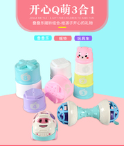 Puzzle Eight Early Teaching Nine Teeth Glue Rocking Bell Six Children Full Moon Gifts Baby Toys 6-12 Month Old Baby 0-1 Years Old