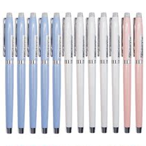 Morning Light Student Metal Pen Gift Box Log Pen Pumping Plastic Pen Writing Pen AFPV4501