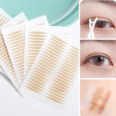 蕾丝双眼皮贴女内双专用橄榄型自然无痕肿眼泡神器隐形防水美目贴