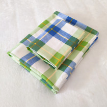 Clear Cabin Small Blemish Pure Cotton Canvas Dormitory Bed Linen pillowcase Two sets Single beds All cotton 130 * 200