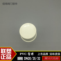 Liansu PVC pipe cap PVC water supply pipe fittings White plastic pipe cap UPVC plug cap