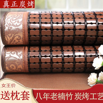 Carbonated Mahjong Mat Cool Mat 1 8 m Double beds 1 5m beds 1 2 m Students Dormitory Bamboo mat Folding Bed Mat