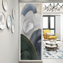 Nordic simple modern glass screen partition Home living room Dining room entrance porch decoration partition partition occlusion