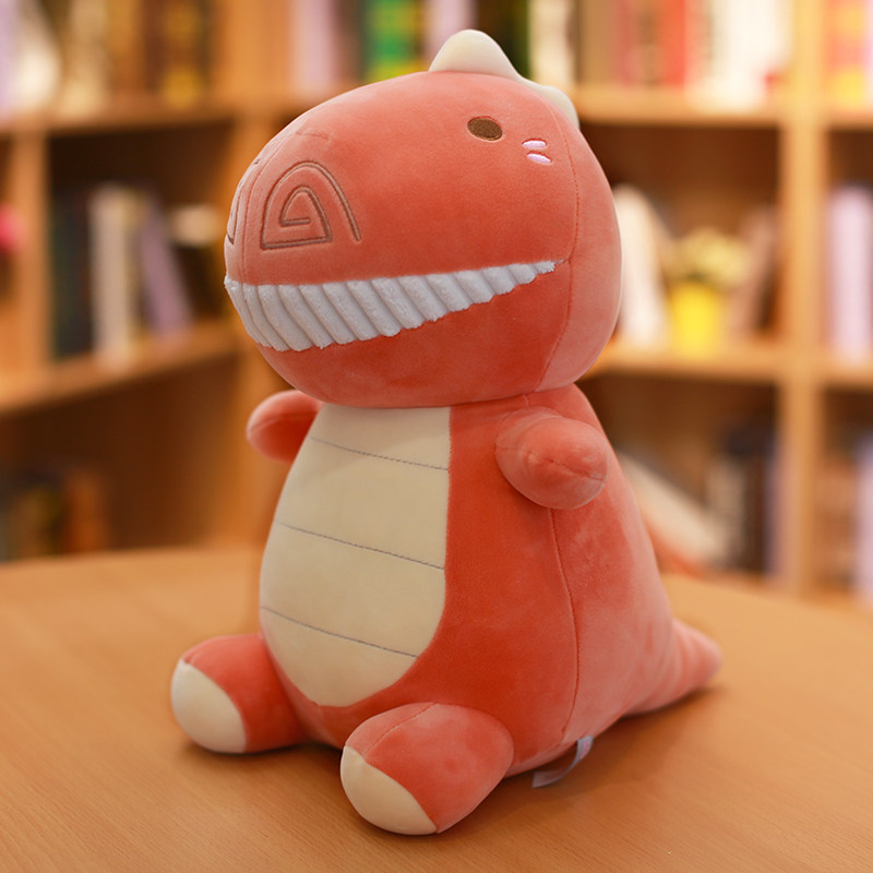 可爱恐龙毛绒玩具霸王龙公仔萌睡觉抱枕布娃娃男孩玩偶儿童礼物