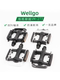 Wellgo Weige Mountain Gold Road Pedal Aluminum Combination Pedal 자전거 액세서리 안티 슬립 페달 273 Wellgo Weige Mountain Gold Road Pedal Aluminum Combination Pedal 자전거 액세서리 안티 슬립 페달 273