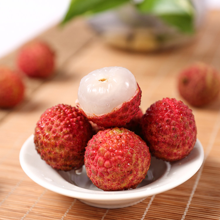 5斤荔枝新鲜水果大果甘甜冷冻荔枝黑叶妃子笑 桂味 孕妇水果包邮