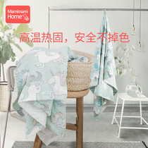 Baby Doudou blanket Ice silk blanket Childrens blanket La summer rice small thin quilt Luo air conditioning is covered by the babys new