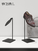 Iron art simple shoe store shoe rack shoe rack mens and womens mall leather shoe exclusive exhibition rack modern flat heel display