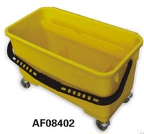Baiyun Pressure Bucket Wheeled Mobile Squeeter Cleaning AF08402 Cleaning Outdoor Barrel 08401 Mop Bucket