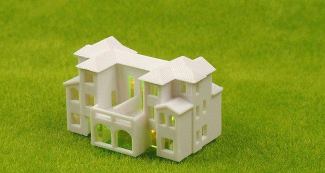 高楼建筑模型材料diy手工沙盘场景房子大厦公寓洋房写字楼