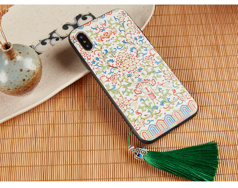 iphone11手机壳女苹果11Pro古风宫廷11ProMax浮雕x硅胶新款xsmax全包xr防摔se2代中国风个性6sp创意8plus薄壳商品详情图