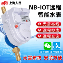Shanghai Peoples NB-IOT wireless remote Internet of things mobile phone remote smart meter reading prepaid water meter