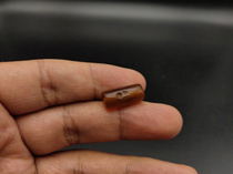 Antique beads Tibetan ancient beads old Tang Guan Agate beads Tang Guanzi Size: 18 * 8mm old objects in Tibetan and Tibetan areas