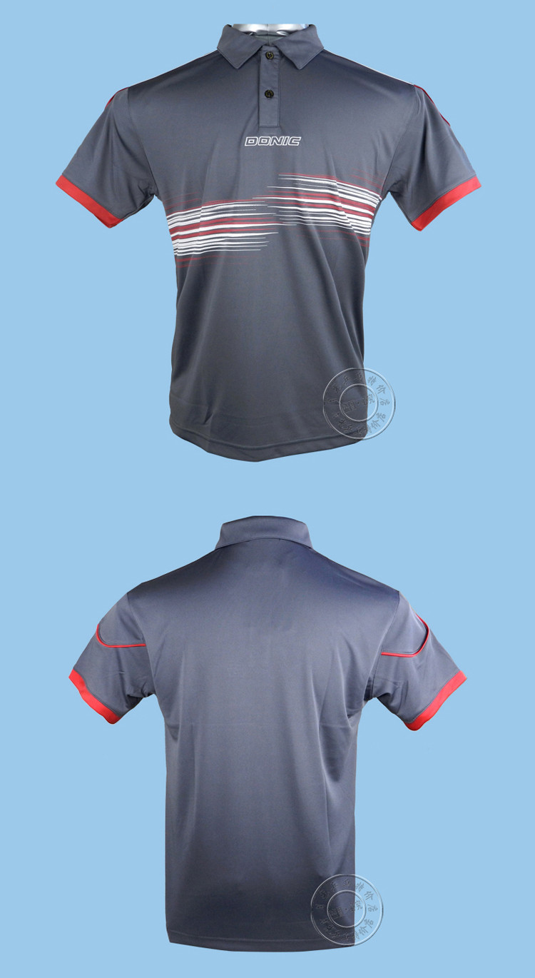 正品多尼克短袖上衣球服 男女乒乓球服t恤乒乓球衣运动服83673_不打折
