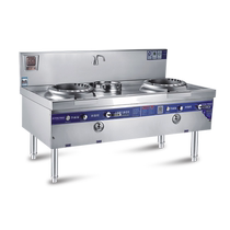 Saving and fierce commercial double-head temperature vigorously fire fierce fire stove Liquefied gas gas two-use stove manufacturers direct mail