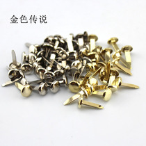 Double-head nail 8 * 15mm round nail DIY model willow nail tack round head nail small nail