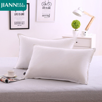 Five Star Hotel Vacuum Single Pillow Pillow Adult Cotton Student Home Neck Pillow Pair 2