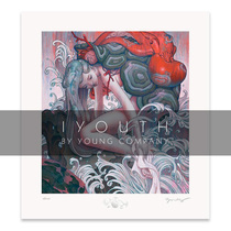 IYOUTH JamesJean fashion art prints drawing room modern and wind wave decoration painting CHELLON