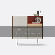 IYOUTH Spain imported Nordic minimalist fashion design realistic wood oak storage storage storage cupboard cabinets