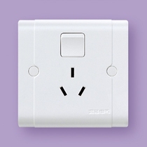 Promotion of geese switch socket Kangju A series 86 type one open three hole 16A socket A86Z13K11-16 panel