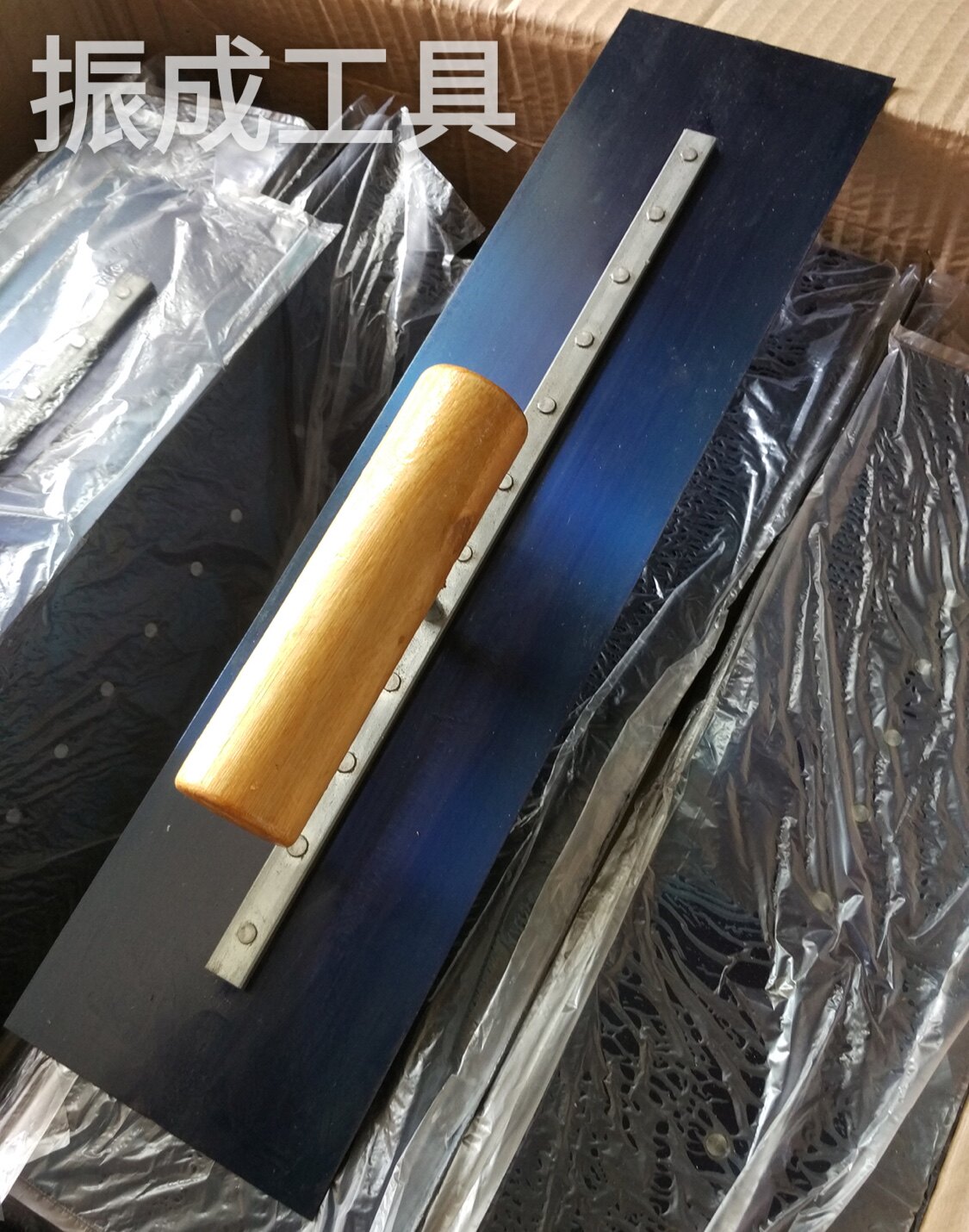振成进口环氧抹子地坪漆锰钢环氧漆镘刀平刀齿刀刮刀