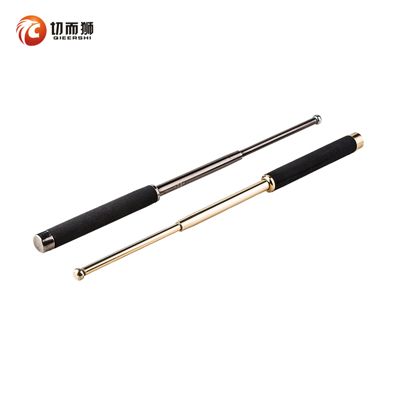 Throwing stick Self-defense weapon Portable telescopic self-defense fighting stick Three-section stick Legal car supplies Throwing roller Falling stick Throwing stick