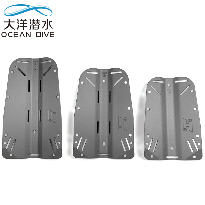 American Halcyon Original Loaded Back Fly Steel Plate Aluminum Plate Lengthened Standard Small Size Back Panel Technology Dive