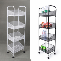 Storage household shelf cosmetics promotion wrought iron mask display Beauty Salon multifunctional cart nail polish disposal