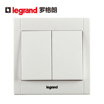 Roger Lang Switch Socket Panel Beauty Culvert White Two Open Multi control Three Control Two Midway Wall Power Supply 86 Type