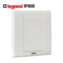 Roger Lang Switch Socket Panel Beauty Culvert White Blank Panel Bezel Bottom Cover Plate Decorated Board Wall 86 Type