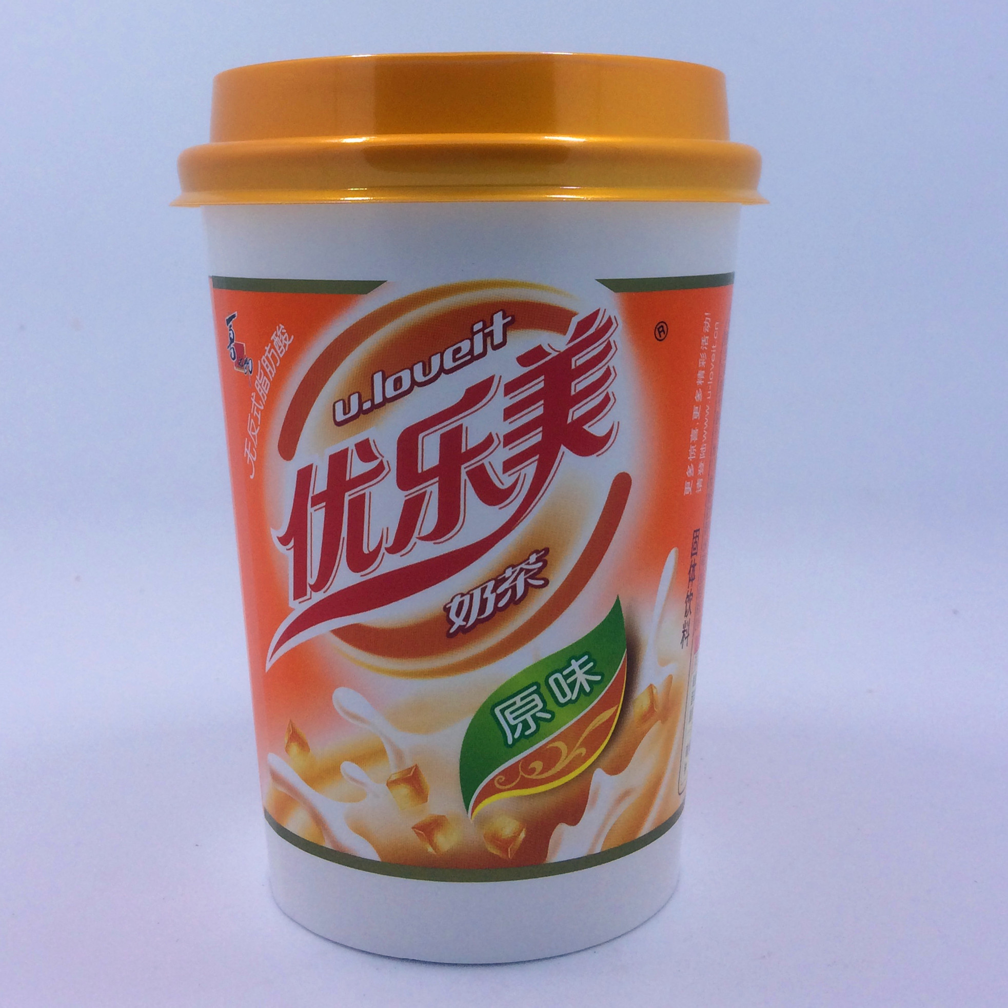 喜之郎优乐美椰果奶茶原味80g杯装奶茶速溶秋冬饮品满30杯包邮