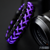 New creation Braided rope Nikon Z camera lanyard Hand rope A7M3 Micro Single hand wristband SLR camera Wristband