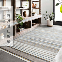 Turkey Import Carpet Modern Nordic Light Lavish American Living-room Bedroom Genguan Balcony Round Doormat Floor Mat