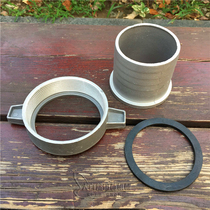 Domestic 3-inch gasoline engine water pump inlet pipe joint three-piece water pump inlet joint aluminum three-piece accessories