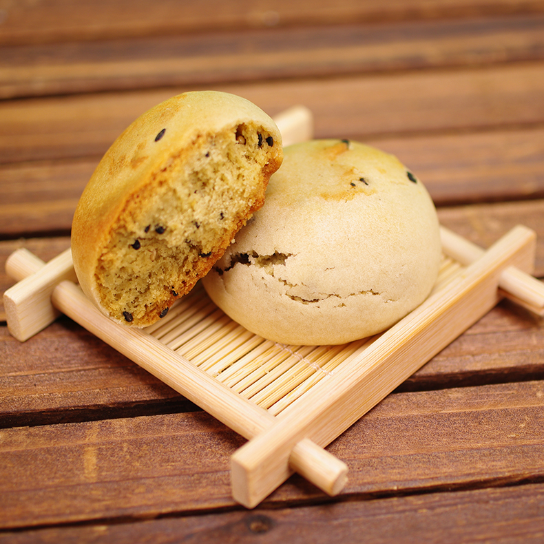 香庐坊200g贡品九江茶饼桂花云雾零食小吃糕点江西庐山特产