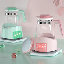 Intelligent insulation German transparent glass electric kettle Kettle health kettle thermostat constant temperature large capacity automatic