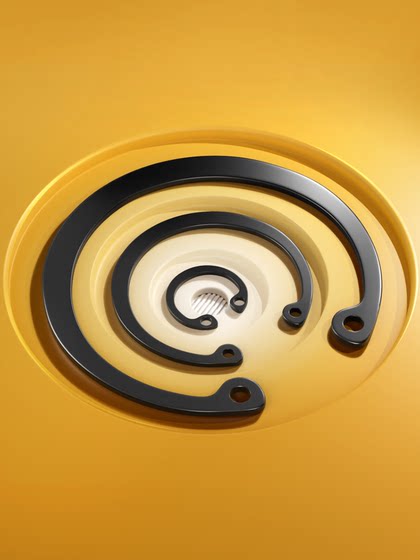 65MN 망간 강철 구멍 스프링 베어링 탄성 고정 링 타입 GB893 클램프 링 C 형 홀 카드 내부 카드 M7-200 65MN 망간 강철 구멍 스프링 베어링 탄성 고정 링 타입 GB893 클램프 링 C 형 홀 카드 내부 카드 M7-200