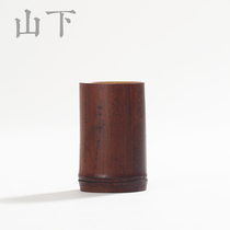 Bamboo tea tube set accessories Vintage Kung Fu tea set Tea clip Tea needle Tea dial tea knife Raising pot Tea storage bamboo tube