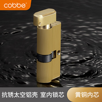 Cabe copper lock cylinder home bedroom door wooden door size 70 80MM indoor copper lock accessories copper core lock bladder