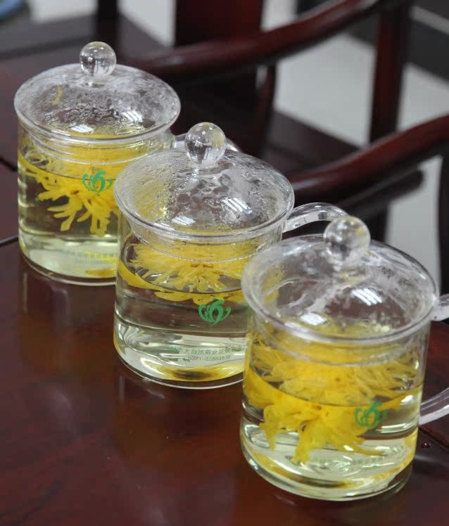 河南特产开封大自然菊茶金丝大皇菊一朵一天语黄菊花茶叶80朵包邮_7折