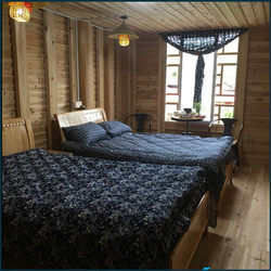 Homestay former residence 100% cotton Jiangnan water town Wuzhen batik blue printed old homespun sheets four pieces custom-made quilt pillowcases