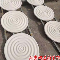 Ceiling ceiling light plate water ripple living room simple European background wall plastic art decorative round plaster line