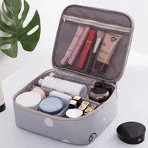 Multifunction Mesh Red Makeup Bag box Small number portable Korea Jane about large capacity Carry-on Bag Box girl