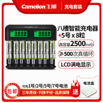 Flying Lion Camelion 5 2500mAh battery smart fast filling suit high-capacity high-performance chargeable nickel