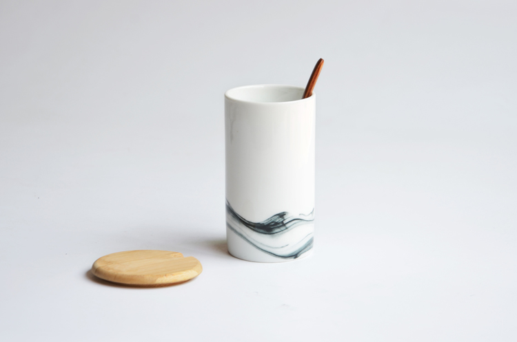 景德镇陶瓷杯简约单杯咖啡杯套装随手杯创意水