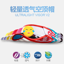 cs Switzerland Visor Sun Visor Quick-drying Outdoor Cross-country Marathon Running Empty Top Hat Unisex