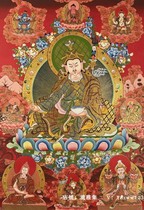 Collection Grade Lotus Peanuts Master Nepali Pure Hand Painted Tibet Handmade Lotus Master Dang Ka Hung Painting Teacher Jun Trizun