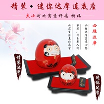 Fortune-making cat fine clothing Dharma Paraphernalia Suit Home Pendulum festive delivery Courtesy Ceramic Ornament Shop Opening of the Festive Season